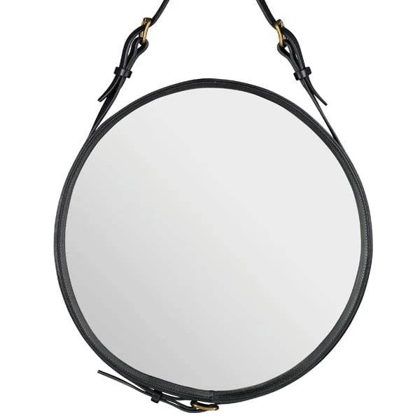 Gubi Adnet Spiegel, S, Schwarz 2 Gubi Adnet Spiegel, S, Schwarz – Bild 2