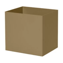 Ferm LIVING Plant Box Topf, Quadratisch, Olivgrün
