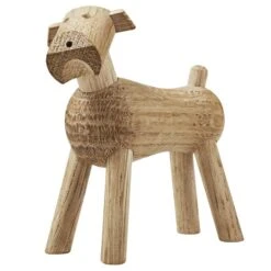 Kay Bojesen Hund Tim, Hellbraun