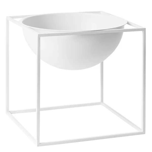 By Lassen Kubus Schale, Groß, Weiß 1 By Lassen Kubus Schale, Groß, Weiß