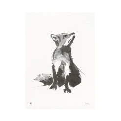 Poster Fox, 30 X 40 Cm