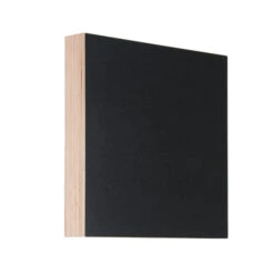 Noteboard, Quadratisch, 40 Cm, Schwarz