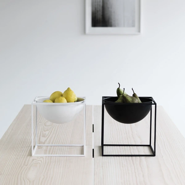 By Lassen Kubus Schale, Groß, Weiß 2 By Lassen Kubus Schale, Groß, Weiß – Bild 2