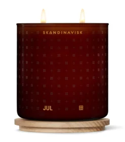 Skandinavisk Duftkerze Mit Deckel, JUL, 400 G -Günstig Heimdekoration 20113 3 JUL CANDLE 400G