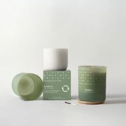 Skandinavisk Duftkerze Mit Deckel, FJORD, Groß -Günstig Heimdekoration 20124 100 STYLING FJORD CANDLE REFILL 200Grole