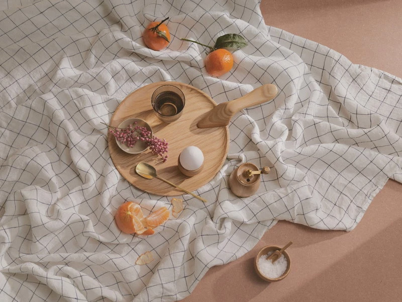 Kay Bojesen Menageri Servierplatte Mit Griff, Eiche 3 Kay Bojesen Menageri Servierplatte Mit Griff, Eiche – Bild 3