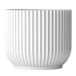 Flower Pot, Groß, Weiß