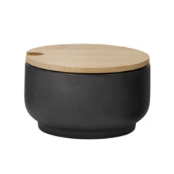 Stelton Zuckerdose Theo, Schwarz