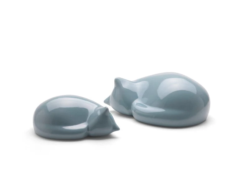 Vitra Resting Cat, Klein, Hellblau 2 Vitra Resting Cat, Klein, Hellblau – Bild 2