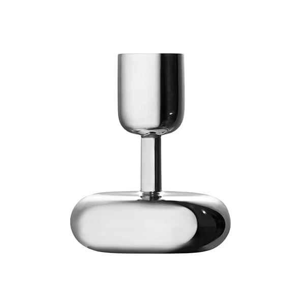 Iittala Kerzenhalter Nappula 107 Mm, Stahl 1 Iittala Kerzenhalter Nappula 107 Mm, Stahl