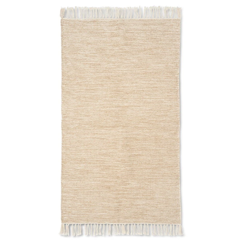 Ferm LIVING Melange Teppich, 60 X 100 Cm, Sandbeige 1 Ferm LIVING Melange Teppich, 60 X 100 Cm, Sandbeige