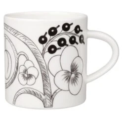 Arabia Tasse Paratiisi 0,35 L, Schwarz