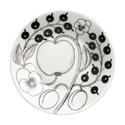 Arabia Untertasse Paratiisi 16,5 Cm, Schwarz