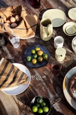 Ferm LIVING Flow Schüssel, Klein, Gelb Gesprenkelt -Günstig Heimdekoration 70 1589