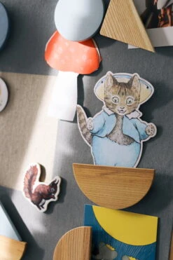 Nofred Magnetset, Blau -Günstig Heimdekoration 7610 magnet set blue 02