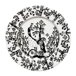 Iittala Taika Teller, 22 Cm, Schwarz