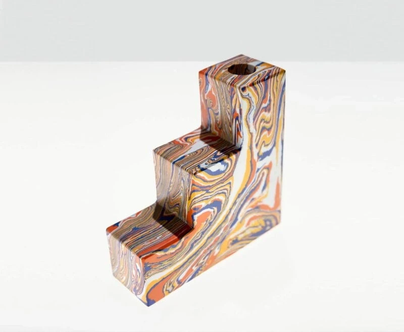 Tom Dixon Swirl Buchstützen, Stufenförmig, 2er-Set, Mehrfarbig 2 Tom Dixon Swirl Buchstützen, Stufenförmig, 2er-Set, Mehrfarbig – Bild 2