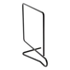 Wire Buchstütze, Quadratisch, Schwarz