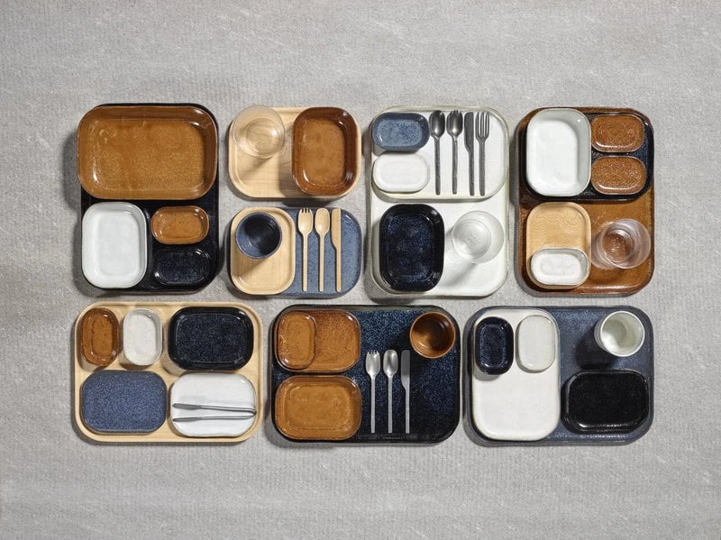 Serax Teller Merci No 4, Dunkelblau 2 Serax Teller Merci No 4, Dunkelblau – Bild 2