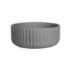 Topf, Niedrig, Grau
