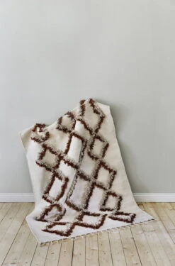 Teppich Tie 170 X 240 Cm, Braun -Günstig Heimdekoration FINARTE Tie brown by Saana ja Olli wall crumbled