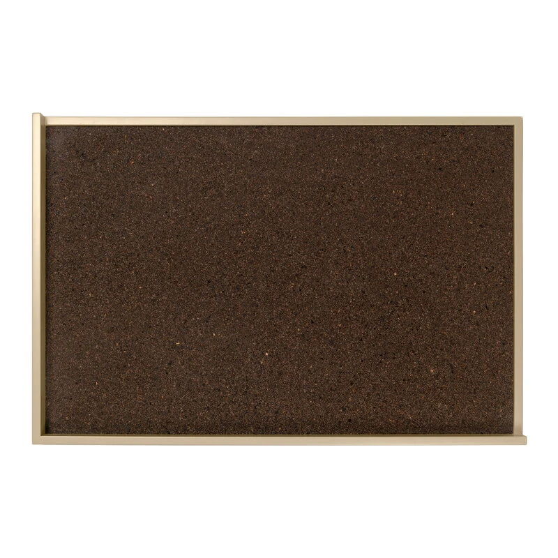 Ferm LIVING Kant Pinnwand, 63 × 96 cm, Braun - Kaschmir 1 Ferm LIVING Kant Pinnwand, 63 × 96 cm, Braun - Kaschmir