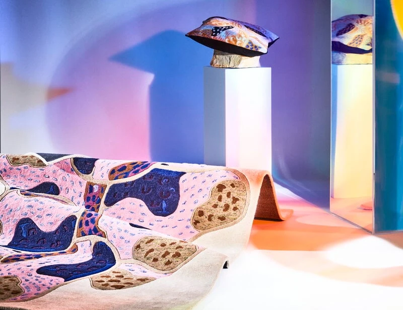 Pome Teppich, Beige 2 Pome Teppich, Beige – Bild 2