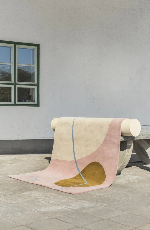 Ruukku Teppich, Rosa 2 Ruukku Teppich, Rosa – Bild 2