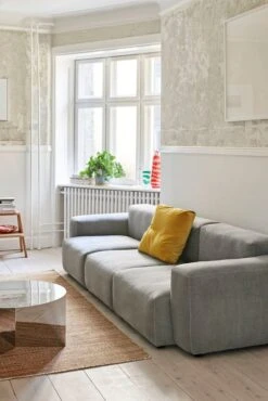 Hay Teppich Moiré Kelim, 140 X 200 Cm, Gelb -Günstig Heimdekoration HAY Moire Kelim warm yellow3