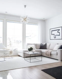 Hattara Teppich, Weiß 7 Hattara Teppich, Weiß -Günstig Heimdekoration Hattara white villah pien