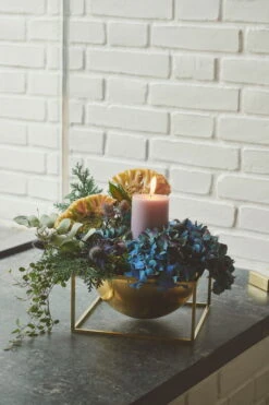 By Lassen Schale Kubus Centrepiece, Groß, Vergoldet -Günstig Heimdekoration Heg Mller 200928 byLassen sept 20200577 copyrole