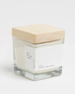 Veggie Wachskerze, Biofilia -Günstig Heimdekoration Hetkinen Veggie candle biofilia square closed