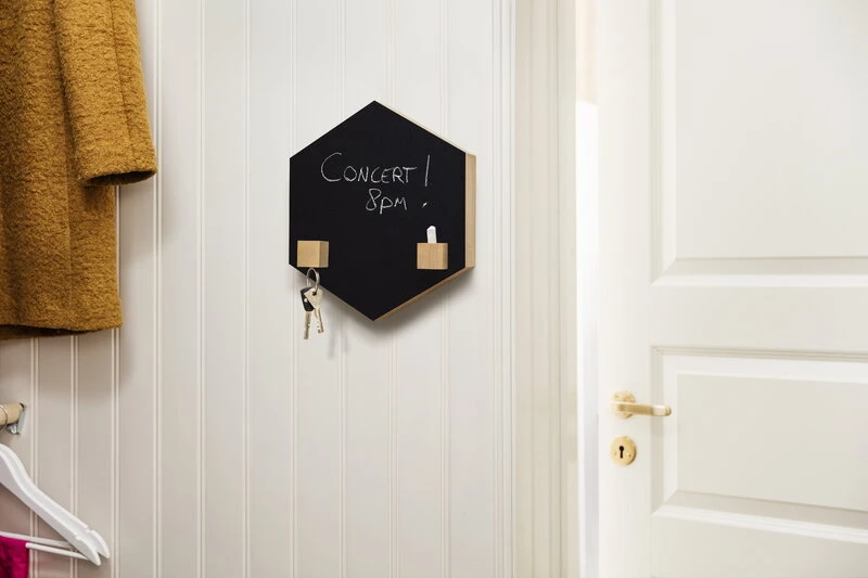 Noteboard, Sechseckig, 26 Cm, Magenta 2 Noteboard, Sechseckig, 26 Cm, Magenta – Bild 2