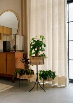 Menu Umanoff Pflanzgefäß, 69 Cm, Schwarz – Rattan -Günstig Heimdekoration MENU Planters10