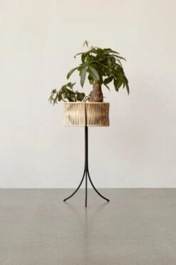 Menu Umanoff Pflanzgefäß, 69 Cm, Schwarz – Rattan -Günstig Heimdekoration MENU Planters 4