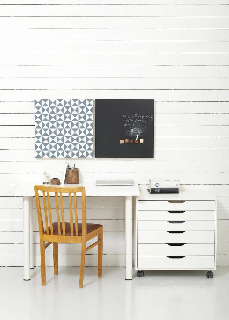 Noteboard, Quadratisch, 50 Cm, Schwarz 2 Noteboard, Quadratisch, 50 Cm, Schwarz – Bild 2