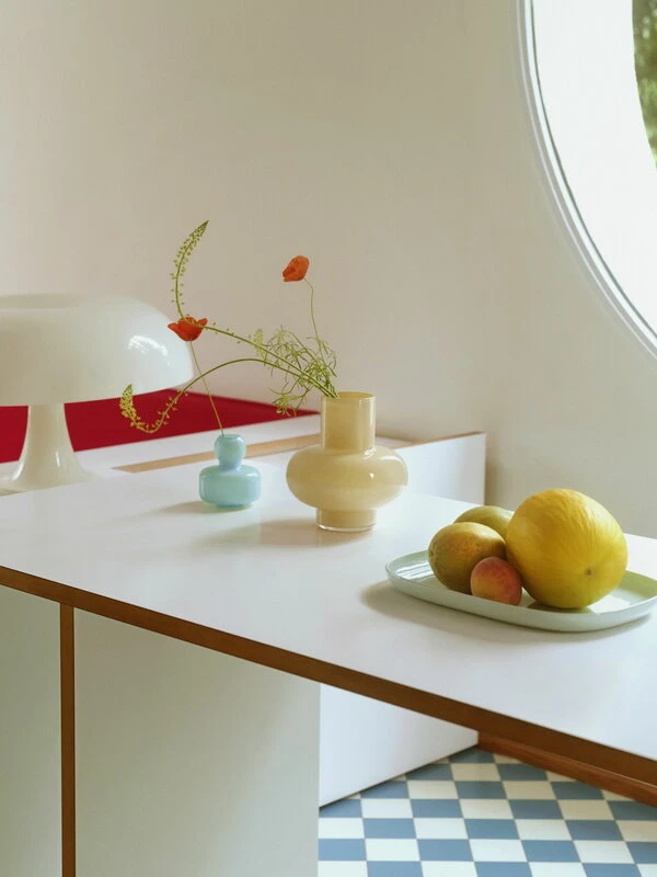 Marimekko Oiva Servierplatte, 25,4 x 36 cm, Helles Minzgrün 2 Marimekko Oiva Servierplatte, 25,4 x 36 cm, Helles Minzgrün – Bild 2