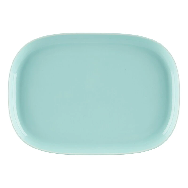 Marimekko Oiva Servierplatte, 25,4 x 36 cm, Helles Minzgrün 1 Marimekko Oiva Servierplatte, 25,4 x 36 cm, Helles Minzgrün