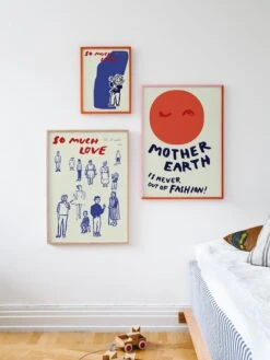 Mother Earth Poster -Günstig Heimdekoration Mado 5103 So much love 3