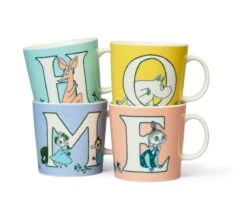 Arabia Mumin Tasse, 400 ml, ABC, M -Günstig Heimdekoration Moomin mug 04L ABC H O M E