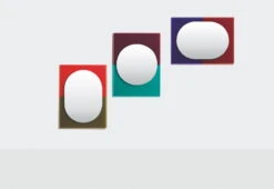 Wander Spiegel, 67 X 90 cm, Violett - Braunrot 7 Wander Spiegel, 67 X 90 cm, Violett - Braunrot -Günstig Heimdekoration WANDER medium family 2