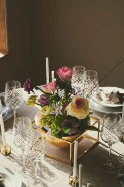 By Lassen Schale Kubus Centrepiece, Groß, Vergoldet -Günstig Heimdekoration bylassen Kubus SS2022 22 copyrole