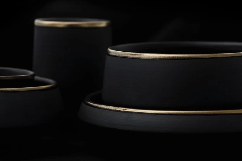 Espressotasse Eclipse Gold, 2er Set, Schwarz – Gold 3 Espressotasse Eclipse Gold, 2er Set, Schwarz – Gold – Bild 3