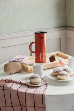 Ferm LIVING Flow Teller, Klein, Cremeweiß Gesprenkelt -Günstig Heimdekoration laskiainen22 Ruoka9