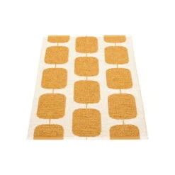 Sten Teppich, 70 x 100 cm, Ockergelb – Vanille -Günstig Heimdekoration pappelina sten st5b710 back