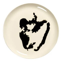 Serax Feast Teller, L, 2 Stück, Weiß - Schwarz