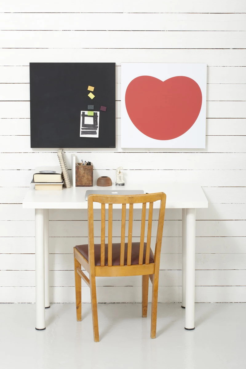 Noteboard, Quadratisch, 40 Cm, Schwarz 3 Noteboard, Quadratisch, 40 Cm, Schwarz – Bild 3