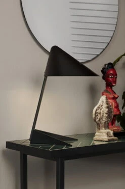 Warm Nordic Spiegel Masquerade, Rund -Günstig Heimdekoration warmnordic ambience masquerade herringbone round V2